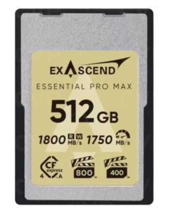 Exascend  CFexpress Type-A 4.0  512GB  Essential Pro Max VPG5