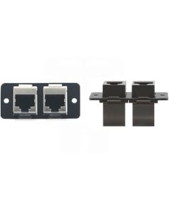 Kramer Wall Plate Insert - Dual RJ-45 W