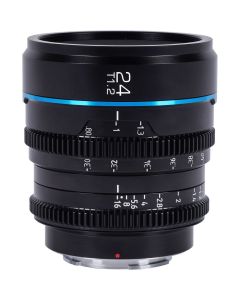 Sirui Nightwalker 24mm T1.2 S35 Manual Focus Cine Lens (E Mount, Black)