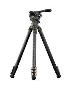 Tilta 75mm Cine Fluid Head with 3-Stage Carbon Fiber Tripod Legs(8KG)Forest Camo