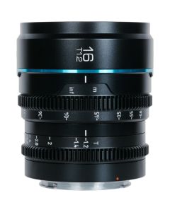 Sirui Nightwalker 16mm T1.2 S35 Manual Focus Cine Lens (M4/3 Mount, Black)