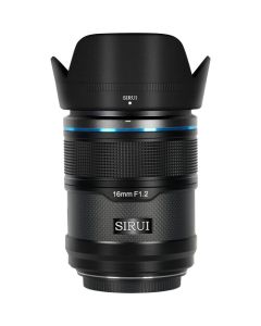 Sirui Sniper 16mm F1.2 APS-C/S35 Auto-Focus Lens(E Mount, Black, Carbon Fiber)