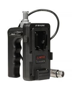 Nanlite V-Mount Battery Grip with 4-Pin XLR Connector