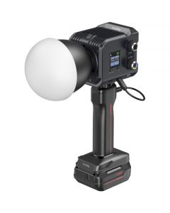 SmallRig RC 100C COB LED Video Light Kit (Ink Blue / With Battery Grip Handle) 5