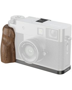 SmallRig L-Shaped Mount Plate with Wooden Handle for FUJIFILM X half (Charcoal S