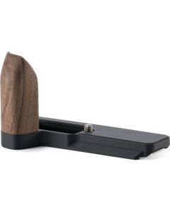 Tilta Mounting Baseplate with Wooden Grip for Canon PowerShot V1 - Black