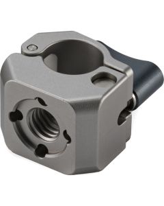 Tilta 15mm Rod Clamp Mounting Adapter (3/8"-16) - Titanium White