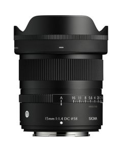 Sigma AF 15MM F/1.4 DC (C) F/X-MOUNT