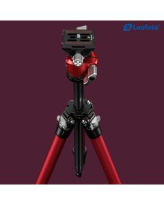 Leofoto Mr.Y LY-224C+LH-25(Red) Carbon Fiber Tripod