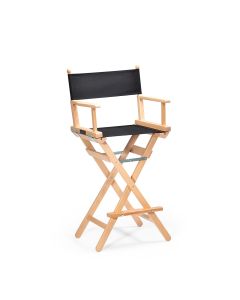 CONECARTS High Beech Director's Chair Natural Color - Cotton Seat and Back