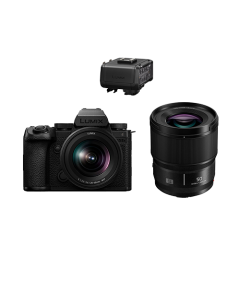Panasonic S5 II X with 20-60mm and 50mm + DMW-XLR1
