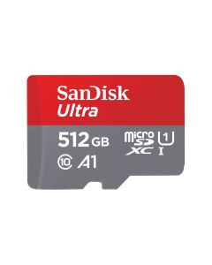 Sandisk microSDXC Ultra 512GB + SD Adapter 150MB/s