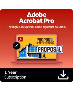 Adobe Acrobat Pro DC for teams Commercial English 12 Months