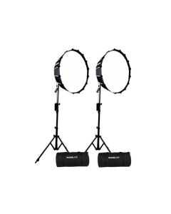 Nanlite Forza 60 II LED dual kit (w/ light stand and softbox)