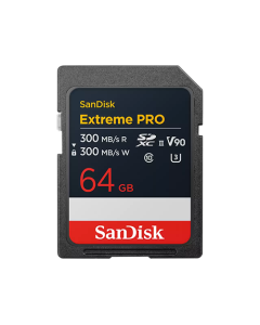 Sandisk SDXC Extreme Pro 64GB 300MB/s UHS-II V90