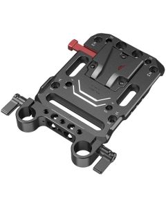 SmallRig V Mount Battery Plate with Dual 15mm Rod Clamp 3016