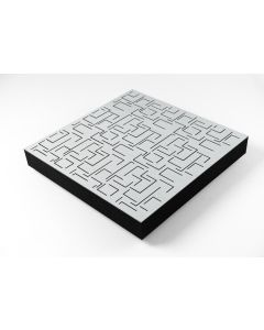 Sonitus Decosorber Maze 8 White Wood (60x60x8cm) (6pcs pack)