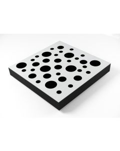 Sonitus Decosorber Dot 8 White Wood (60x60x8cm) (6pcs pack)