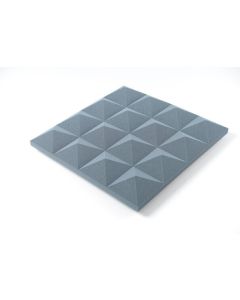 Sonitus Pyramis 754 Painted Foam Grey (60x60x8cm) (8pcs pack)